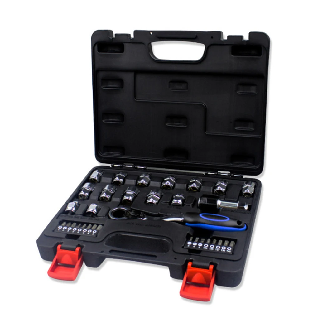 

1 набор, Универсальный Отвертка с храповым механизмом, 32 в 1