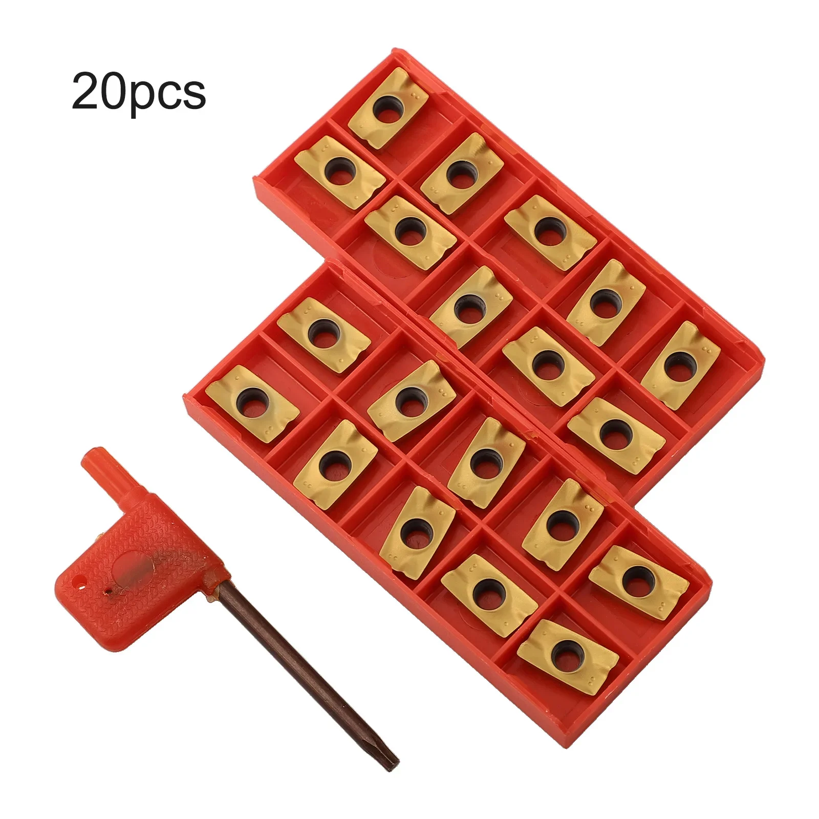 Надежный набор вставок 20 шт. 25R0 8 индексируемых APMT1604 PDER DP5320 твердосплавные