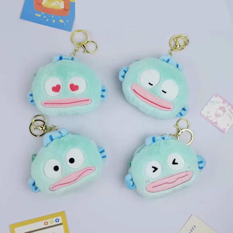 Новый милый кошелек Sanrio Hangyodon Zero украшение для сумки подвеска пары мультяшный