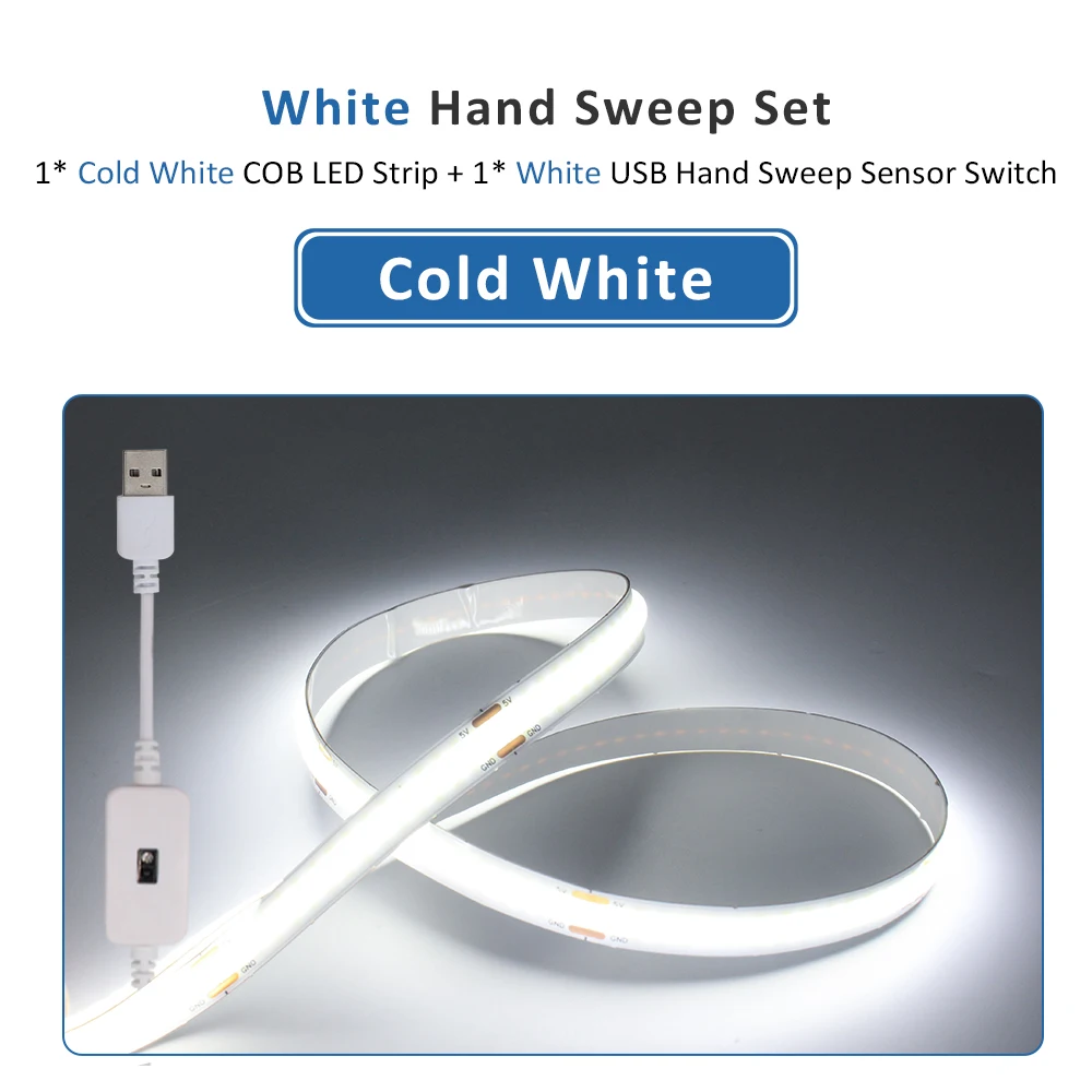 

USB светодиодная лента MJJCLED 1 м теплый белый