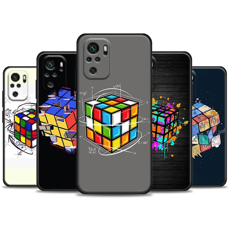 

Luxury Phone Case for Redmi Note 7 8 8T 9 9S 9T 10 11 11S 11E Pro plus 4G 5G Silicone Case Cover Brain Game Birthday Present