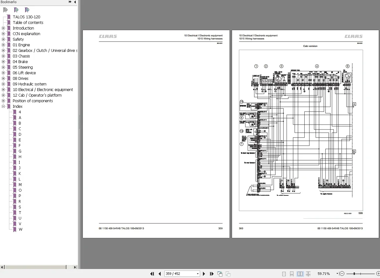 Сельскохозяйственные руководства Claas 35 38 ГБ полная коллекция обновленный PDF-DVD на