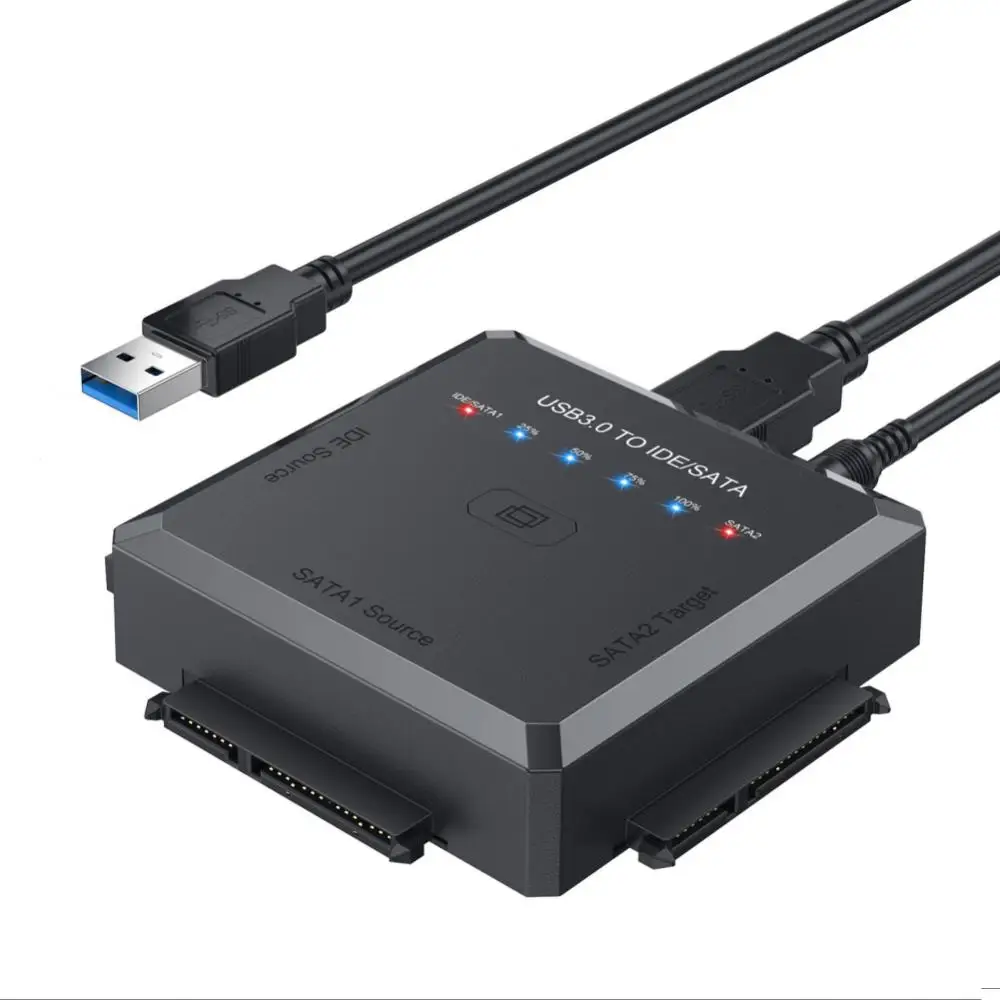 

One-click Backup Function Usb 3.0 To Ide Sata Adapter Sata Converter Usb3.0 To Ide Sata Cable Adapter Sata