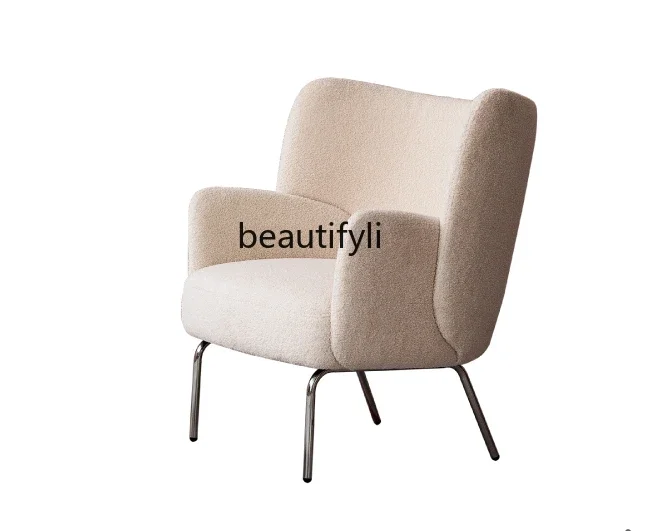 Скандинавский простой одноместный диван-кресло для маленькой квартиры гостиной