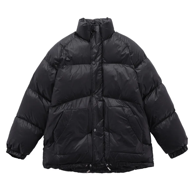 Rainbowtouches 2022 Winter New Men Thick Down Jackets Warm Parkas Coats High Quality Basic Puffer Jacket Solid Color Outerwear