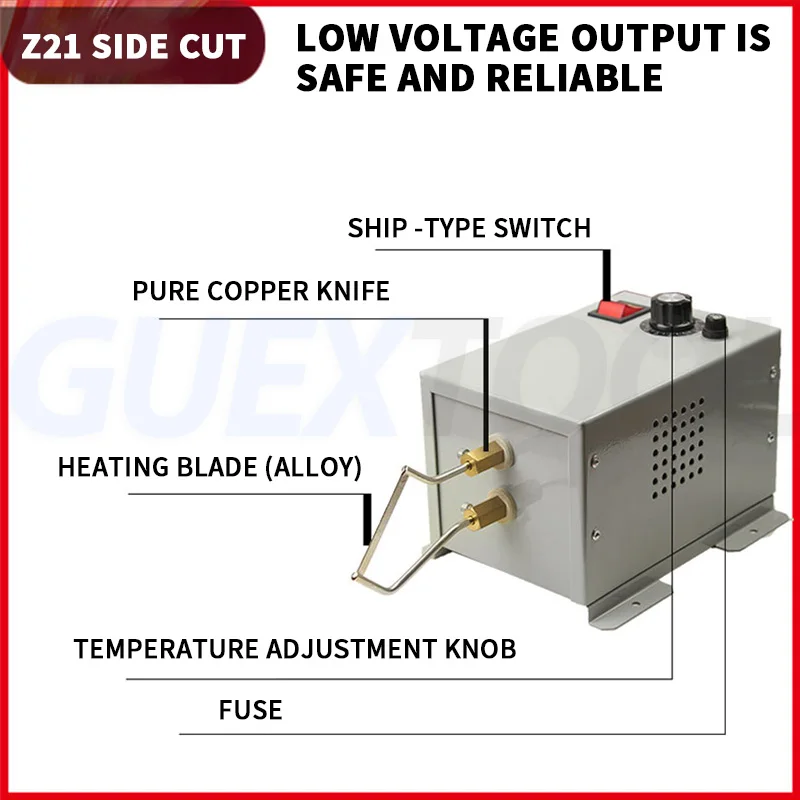 Горячая нейлоновая веревка резак домашнего использования горячая лента машина
