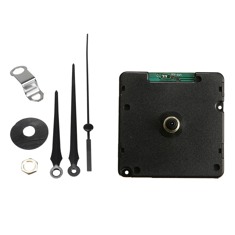 

Radio Controlled Movement Non-Ticking Silent DIY Clock Movement Kit Wall Clock Mechanism Signal Mode Clock Repair Parts