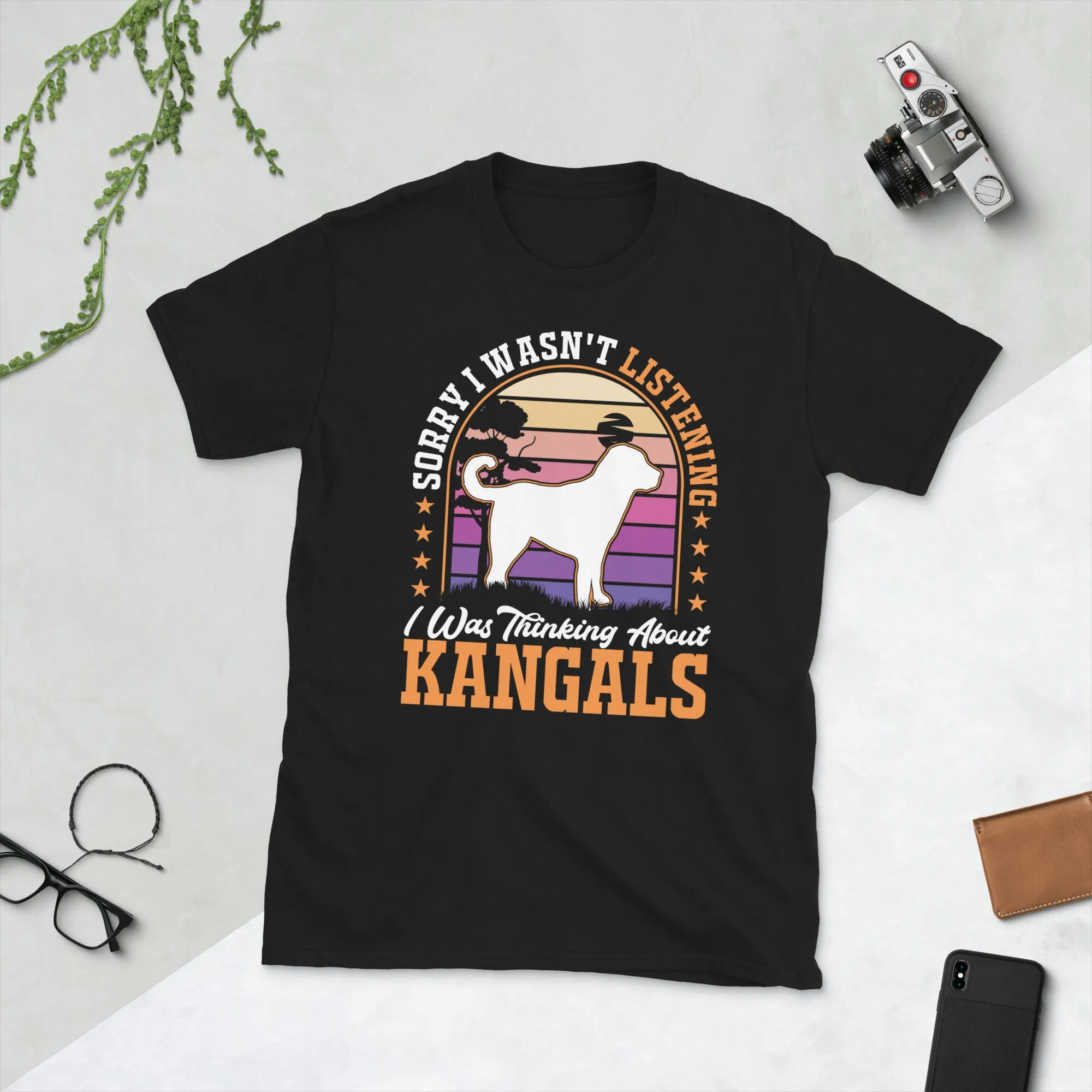 Я не слушаю думал о кенгулах Футболка Kangal Women Dog S