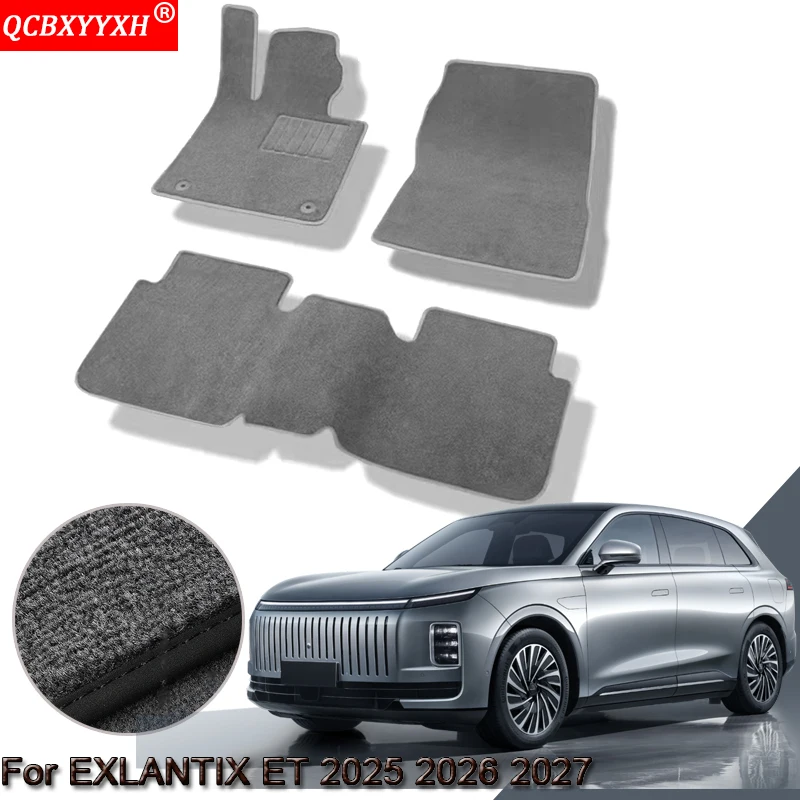 Фото Автомобильные коврики на заказ для EXLANTIX ET 2025 2026 2027, водонепроницаемые нескользящие коврики, внутренняя защита, ковры, аксессуары №3
