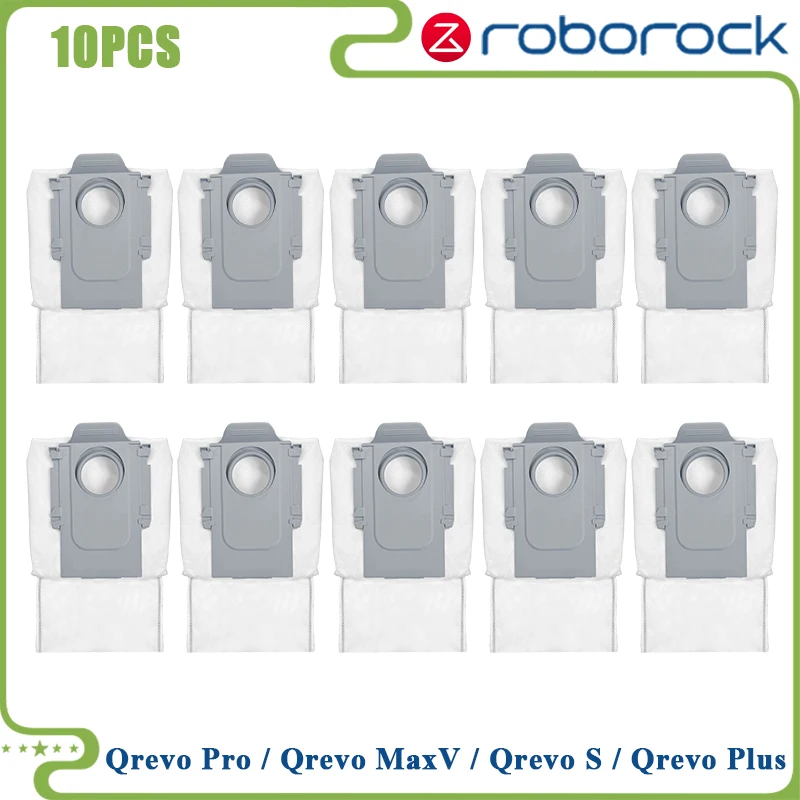 Roborock Qrevo MaxV/Qrevo Pro/Qrevo S/Qrevo Plus Запчасти Аксессуары Основная боковая щетка Фильтр Швабра Мешок для пыли