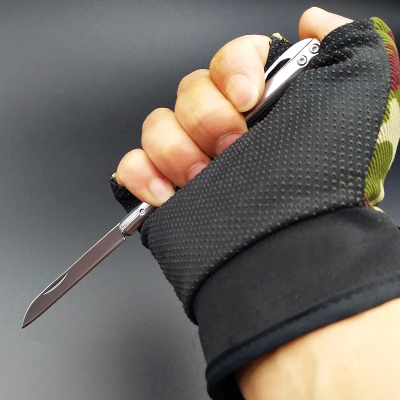 Карманный нож ручка из нержавеющей стали складные ножи тактический инструмент