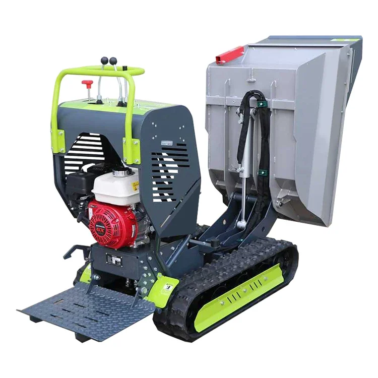 Мини-гусеничный самосвал для сельскохозяйственной загрузки и транспортировки