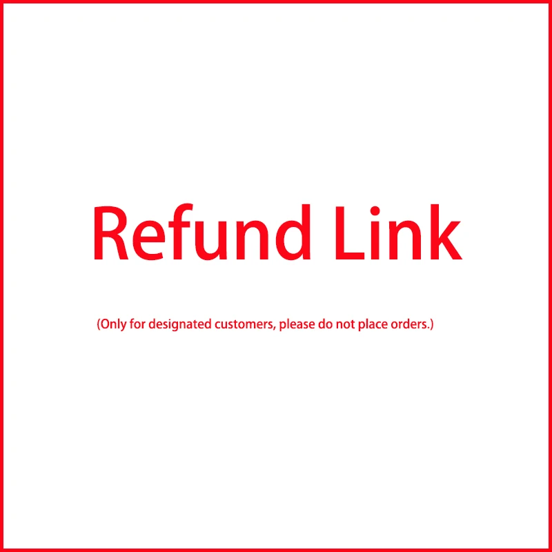 Ссылка/стоимость возврата только для баланса вашего заказа/стоимости доставки |