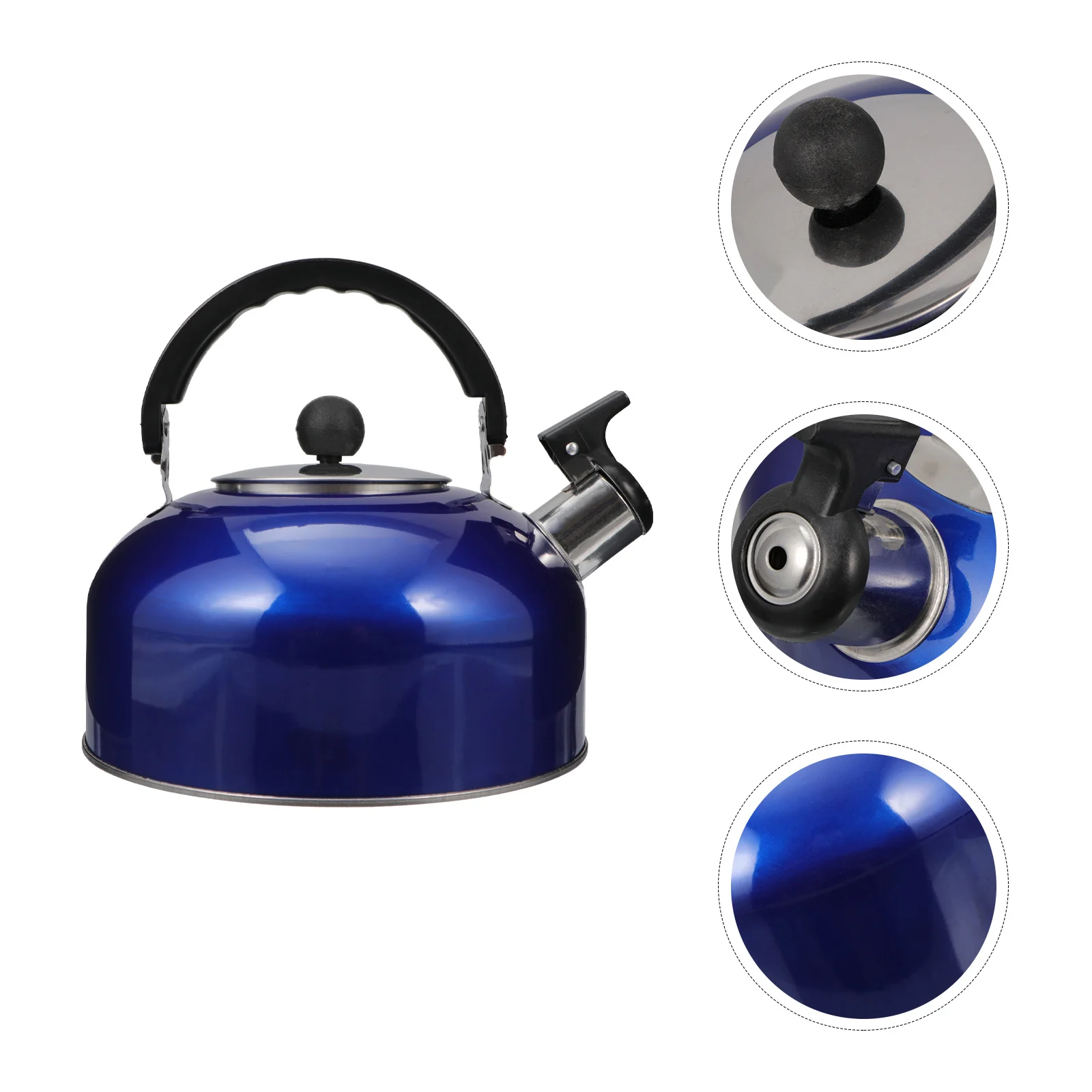 

Kettle Tea Whistling Stovetop Teapot Water Stove Steel Stainless Pot Boiling Teakettle Gas Kettles Handle Coffee Pitcher Metal