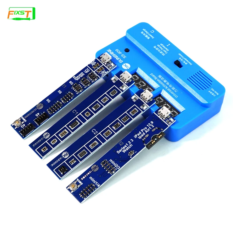 

SUNSHINE SS-909 V6.0 Universal Battery Charging Activation Board Tester Fast Charging Plate For IPhone Ipad Android Phone Repair