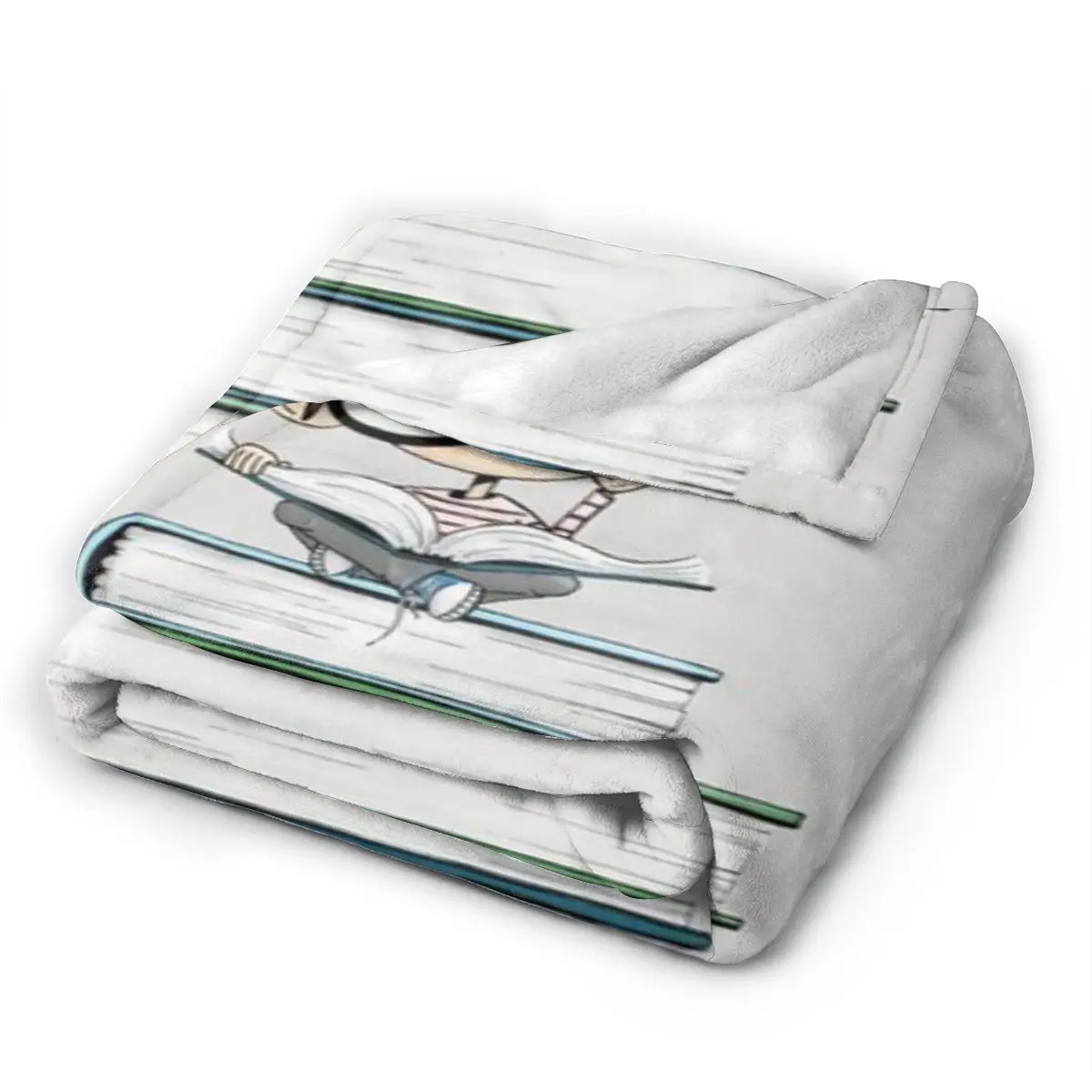 Ультрамягкое одеяло из микрофлиса Itty Bitty Book Lover