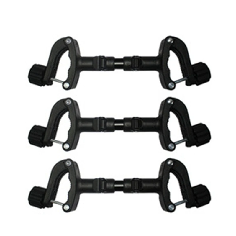 

3 Pcs Twin Baby Stroller Connector Universal Joints Triplets Quadruplets Infant Cart Secure Straps Adjustable Linker Hook Safety