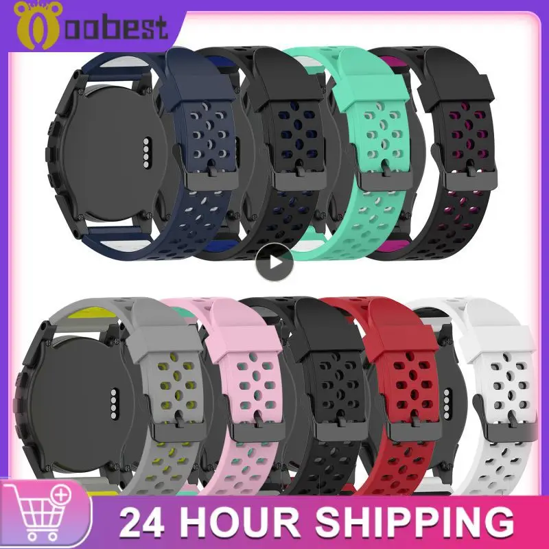 Gps Watch Three Universal Two-color Silicone Watchband