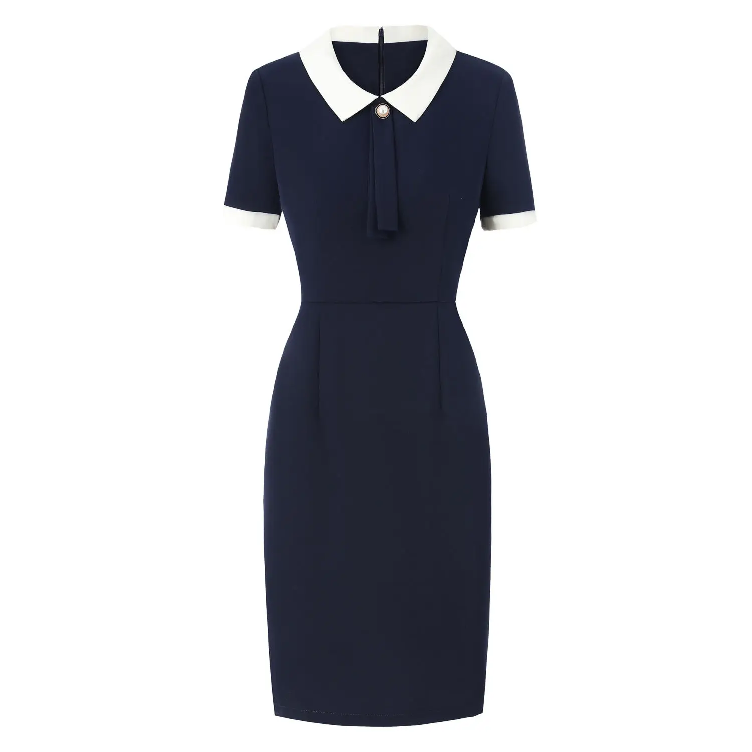 Новинка летнее профессиональное модное платье контрастных цветов ювелирный