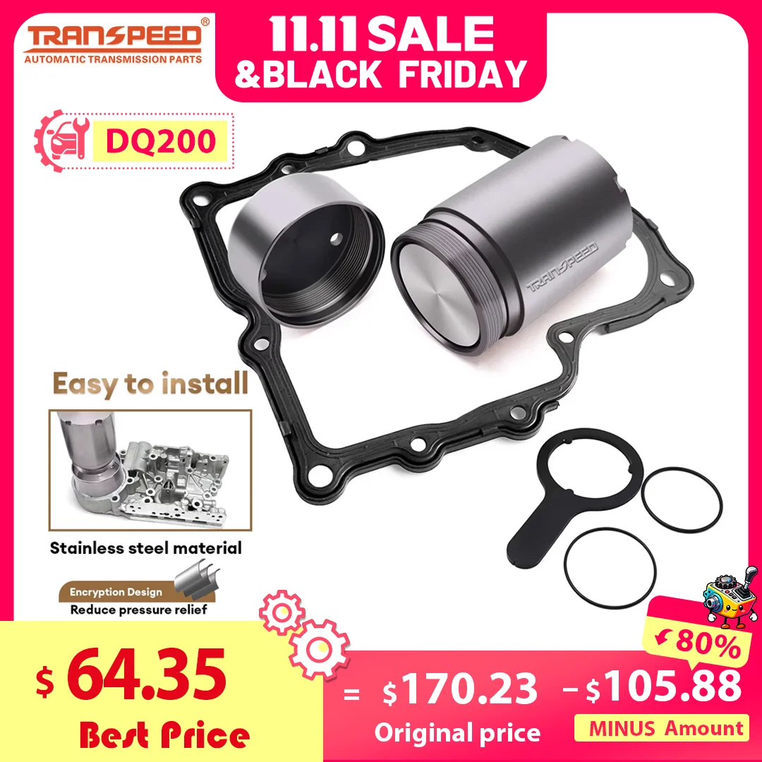 

TRANSPEED 0AM DQ200 DSG трансмиссия улучшение аккумулятора механический ремонтный комплект 7-скоростной для VW AUDI