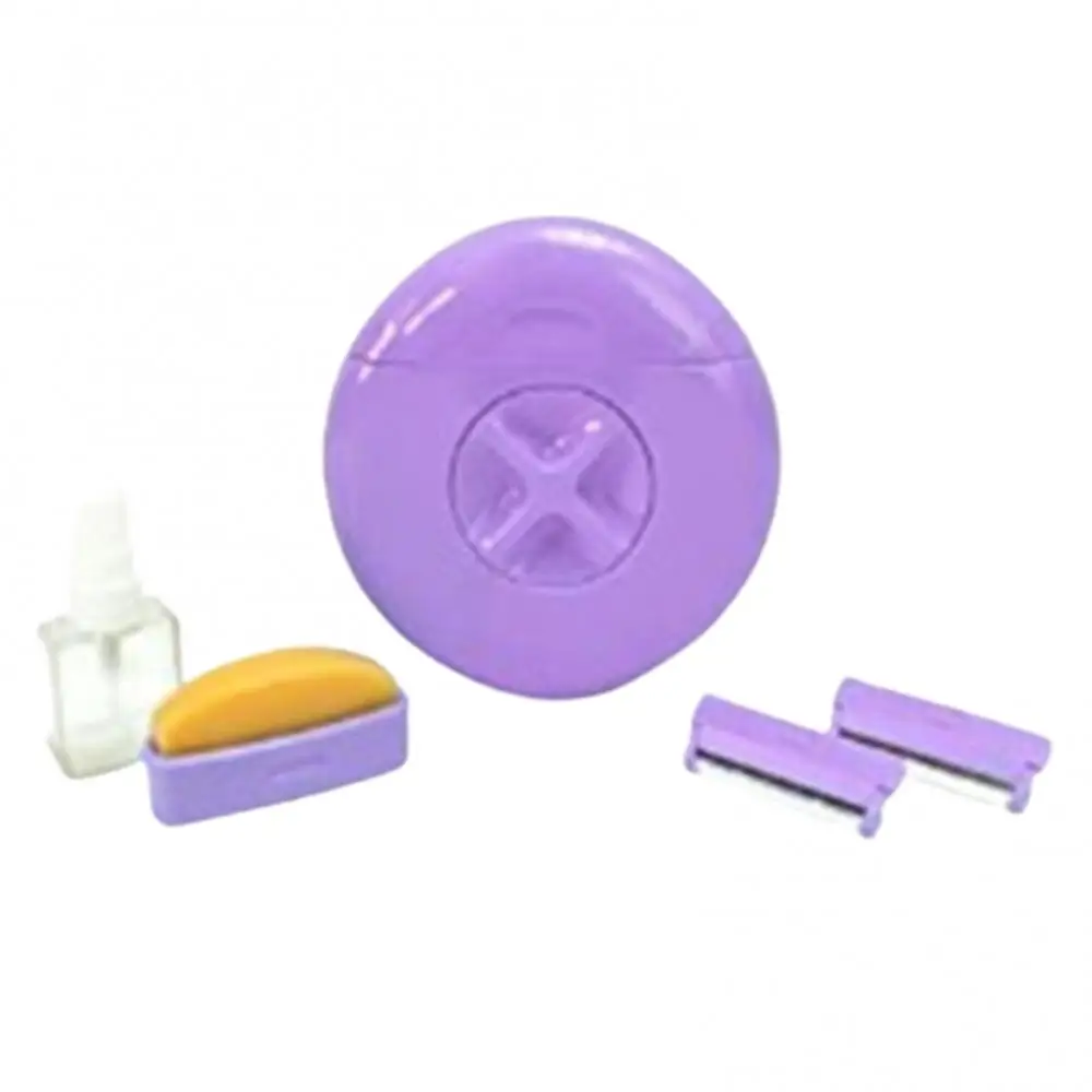 Manual Portable Women 3 In 1 Round Armpit Body Hair Remover Epilator Hair Remover