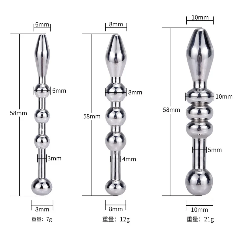 New metal urethral plug dilation horse eye stick stimulation male appliance toy c-002003 | Ejaculation Delay Toy