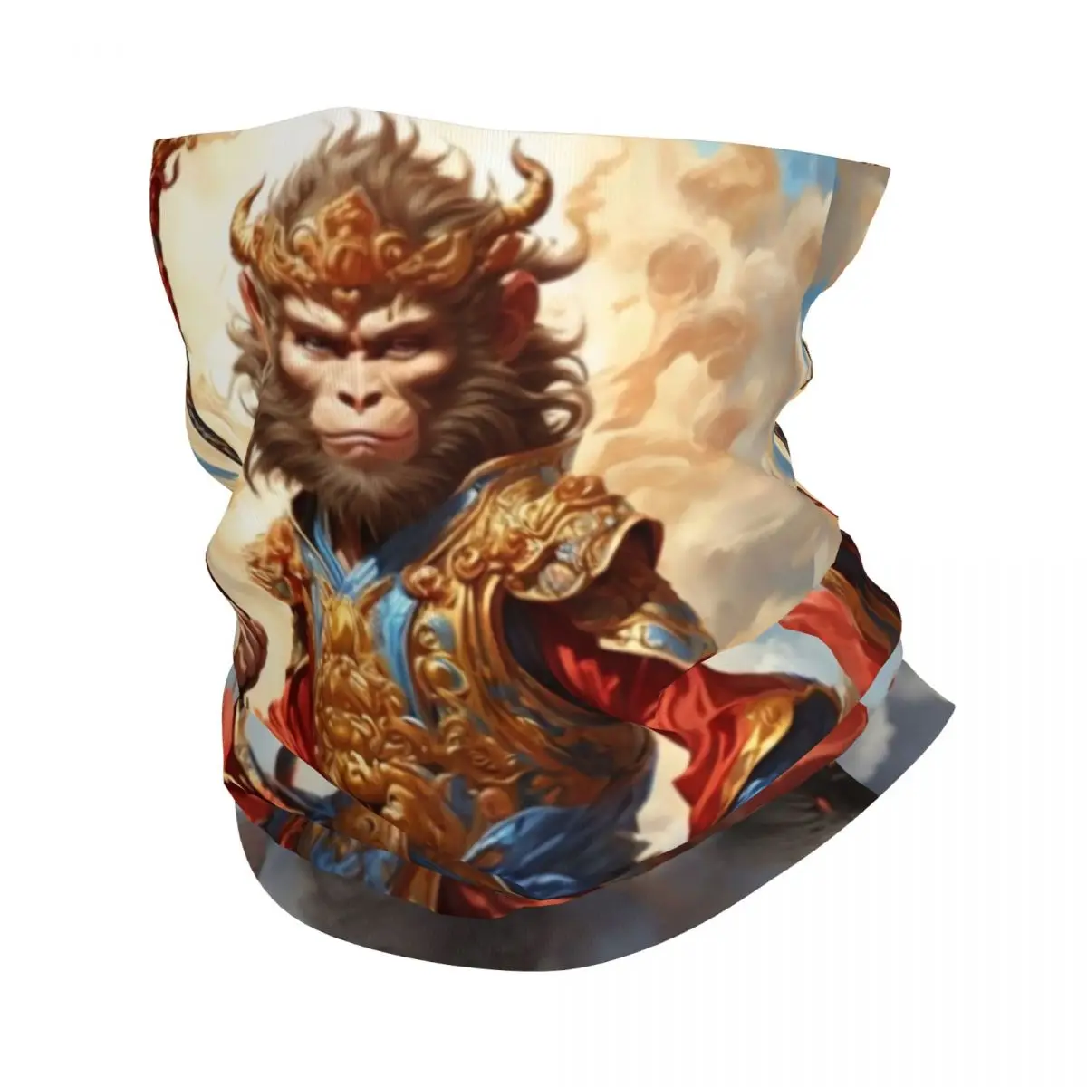 Черный миф гетры на шею Wukong для женщин и мужчин защита от УФ-лучей стандартный