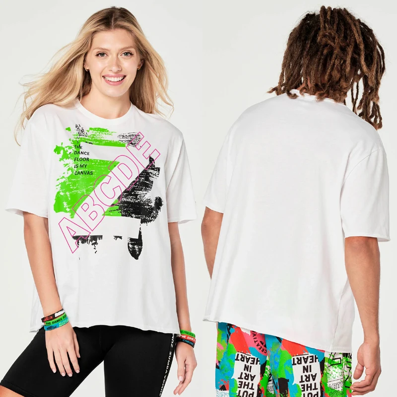 

ABCDE Sports Dancing Quick-Dry Long Sleeve T-Shirt Top