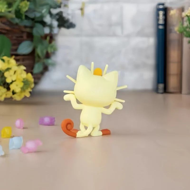 Набор пластиковых моделей Bandai Pokemon Meowth, быстрая сборка, № 28, коллекция Pocket Monster, для хобби и коллекционеров, украшение для рабочего стола (art.: 3920dc577b2ab) - 3920dc577b2ab