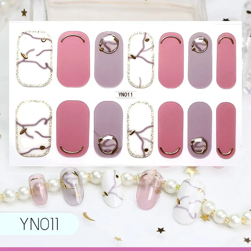 1 шт. 5D наклейка для ногтей с гравировкой дизайна цветов, самоклеящиеся фольги для декора домашнего маникюра со слайдером 3D.