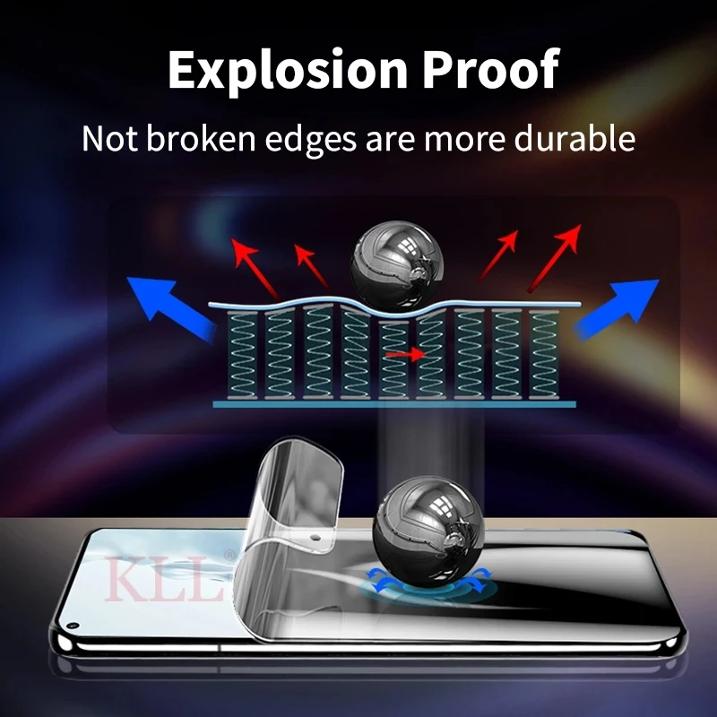 Антишпионская Гидрогелевая пленка для защиты экрана Nokia 7 1 2 6 1System 5 4 3 8 X5