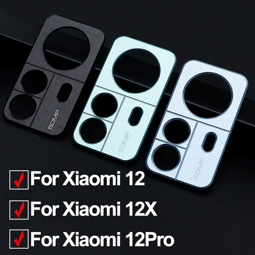 

Металлический протектор для объектива камеры Xiaomi 12 Pro 12X полное покрытие объектива камеры защитный чехол для экрана для Xiaomi 12 Pro наклейка на ...