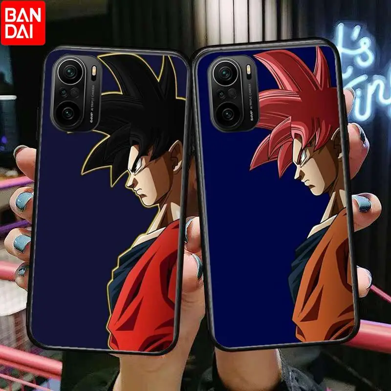 

Dragon Ball Goku Cool Phone Case For xiaomi redmi POCO F1 F2 F3 X3 Pro M3 9C 10T Lite NFC Black Cover Silicone Back Prett mi 10