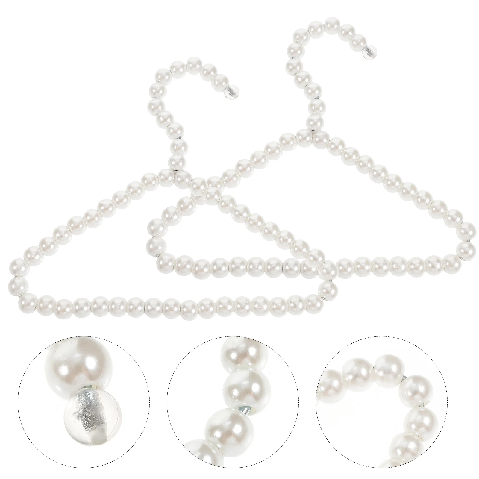 

Hangers Hanger Pearl Clothes Dog Small Pet Clothing Skirtgarment Drying Puppy Closet Kids Rack Costume Cat Hanging Coat Apparel