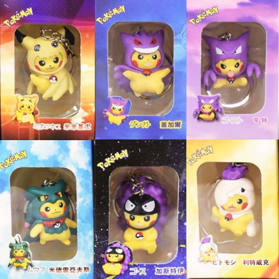 

Pokemon Figures Genuine Original Box Deformation Toy Anime Figure Pikachu Charizard Greninja Pocket Monster Pokeball Model Gift