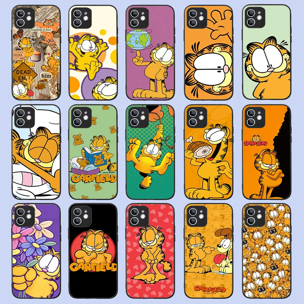 

SJ-33 Garfield Silicone Case For Samsung A01 A11 A21 A21S A31 A41 A51 A71 A72 A73 A52 A42 A32 A12 A02 A82