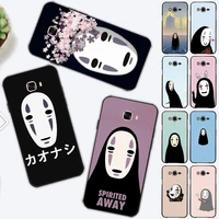 spirited away no face man phone case for samsung j 2 3 4 5 6 7 8 prime plus 2018 2017 2016 core