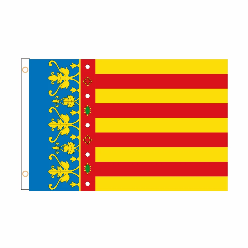 

Free Design Valencian Flag Banner 3ft*5ft Sports Advertising QZ-182