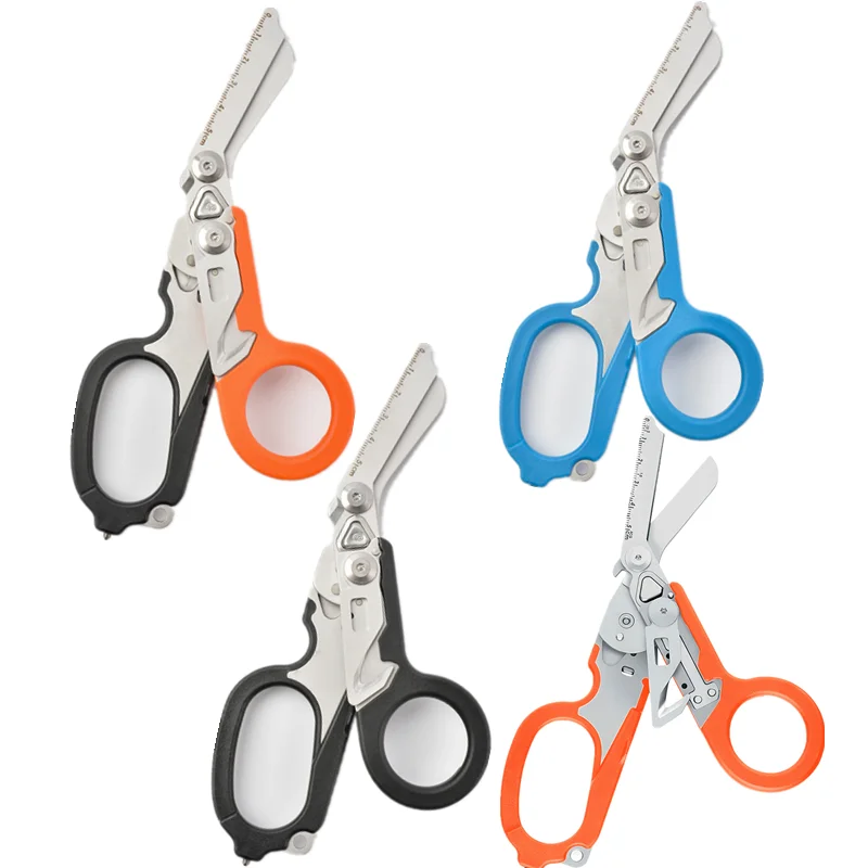 

2022 New Multifunctional Outdoor Survival Tool First Aid Combination Folding Knife Camping Home Pocket Cutting Hand Tool