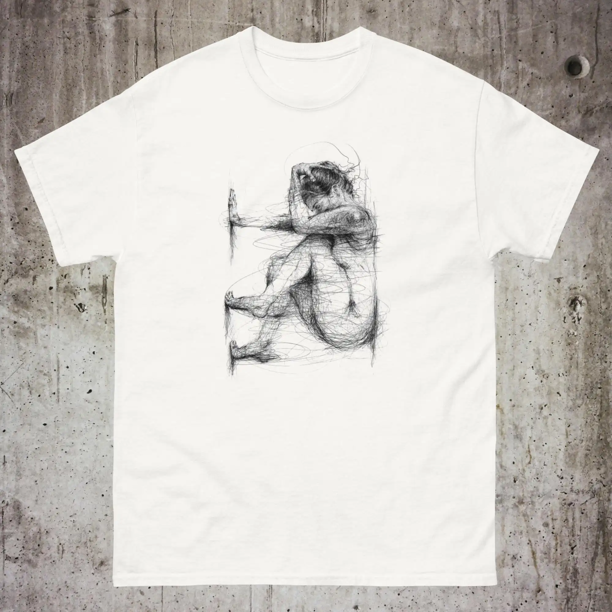 Женская футболка с глубоким запахом