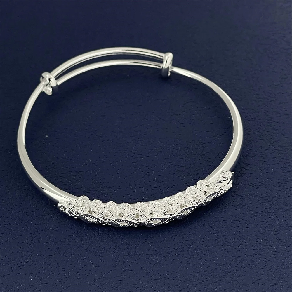 Серебряный браслет Xiaohongshu для мужчин и женщин модный ювелирный аксессуар