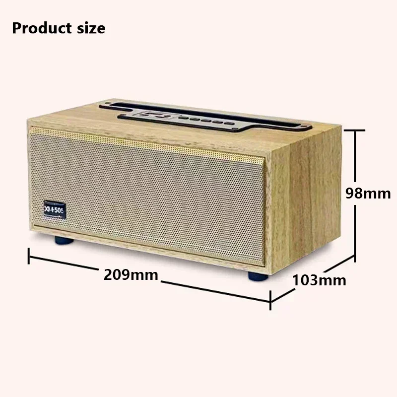 Беспроводная портативная Bluetooth-колонка мобильный телефон holder TWS FM-радио