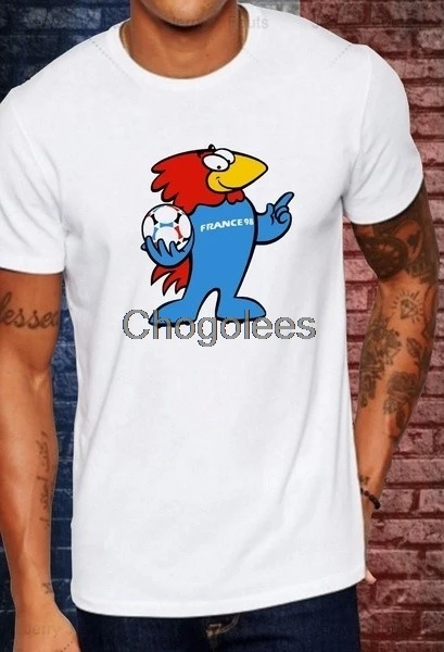 Изящная мужская одежда летняя Модная стильная футболка Франция 98 - купить по