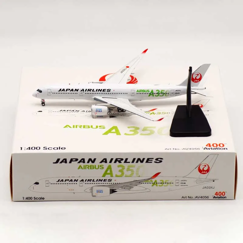 

1:400Scale Model Japan Airlines A350-900 JA03XJ AV4056 Diecast Alloy Airplane Static Display Collection Decoration For Adult Toy