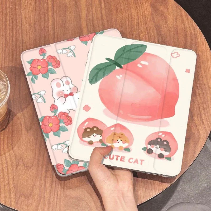 Смарт-чехол с откидной крышкой для IPad Air 5 2022 4 чехол 2021 10 2 7/8/9 Поколения Pro 11 Ipad 5th 6th 9