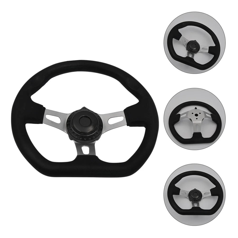 

1pc Practical Steering Wheel Simple Steering Wheel Car Modified Supply