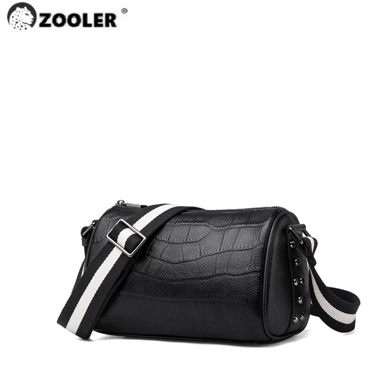 ZOOLER Women Full Genuine leather Bucket Shoulder Bag Fashion Luxury Brand Design Crossbody Bag Party designer for women #yc250