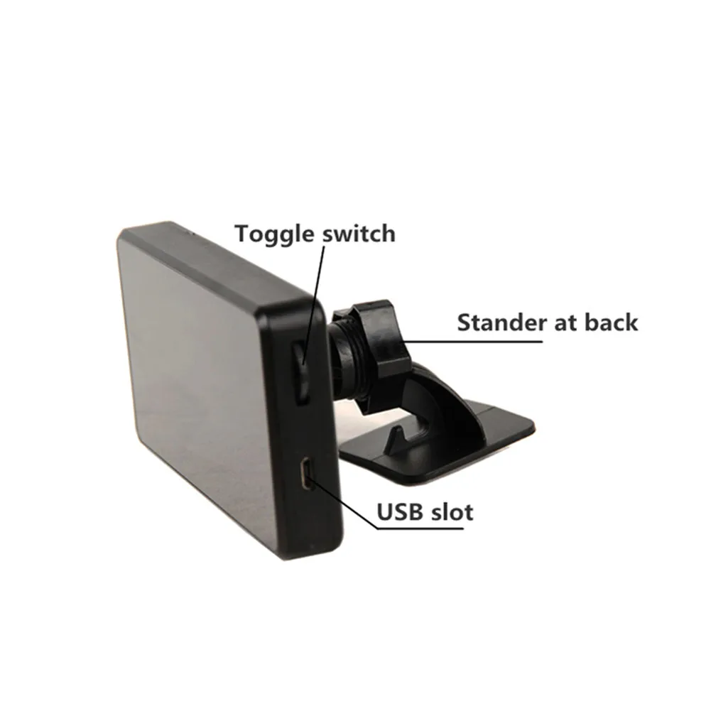 Универсальный цифровой автомобильный GPS Спидометр км/ч дисплей HUD сигнализация