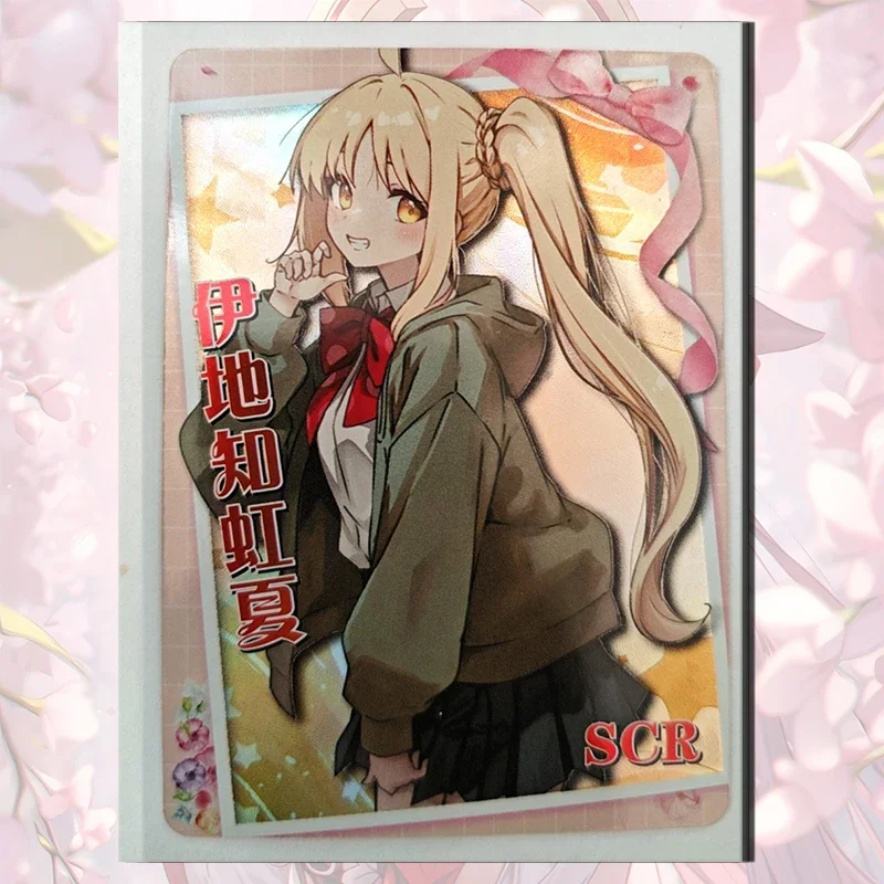 Фото Аниме Goddess Story 1M13 Qingzhi SCR карта Tang Keke Takanashi Rikka Shibuya Kanon boy Коллекция игрушек на день рождения, Рождественский подарок №4