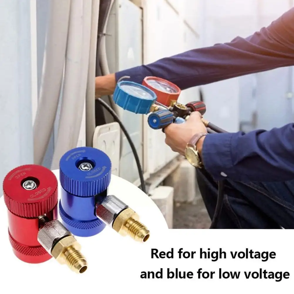 

R1234yf Quick Coupling Adapter Automotive High/Low Quick Coupling Refrigerant End Adapter R1234yf X9R7